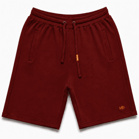 Motley Denim Paris Sweatshorts Red - Pantaloni & pantaloncini tuta - Pantaloni Tuta Uomo Taglie Forti