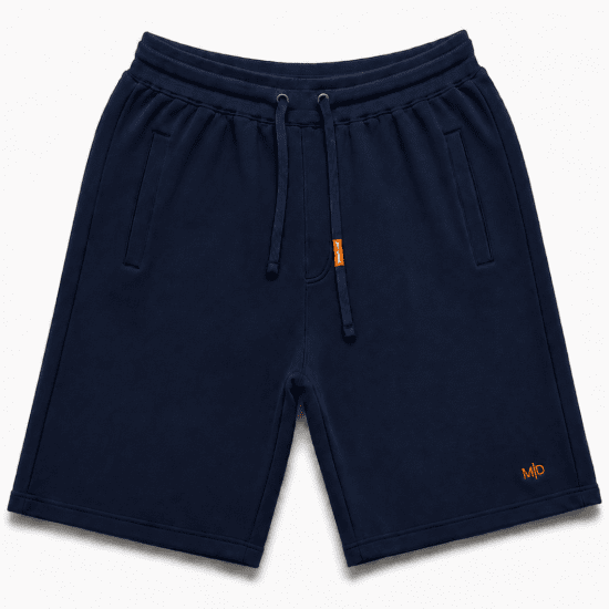 Motley Denim Paris Sweatshorts Navy - Pantaloni & pantaloncini tuta - Pantaloni Tuta Uomo Taglie Forti