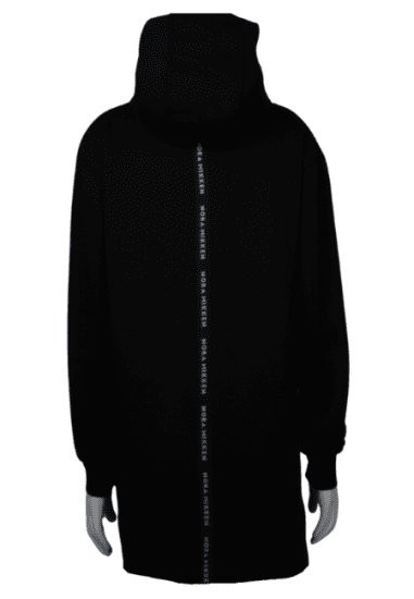 Nora Mikken KADRI Long Hoodie Black - Felpe & felpe con cappuccio - 