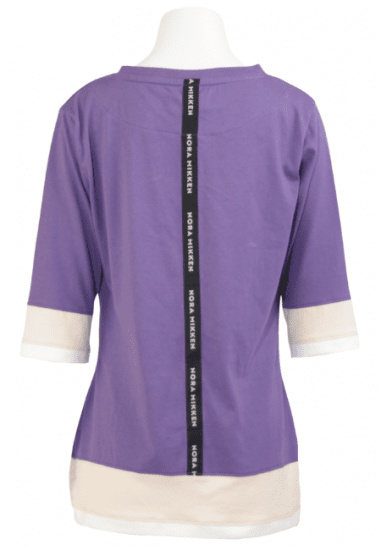 Nora Mikken ANNELI T-Shirt Purple - Magliette - 