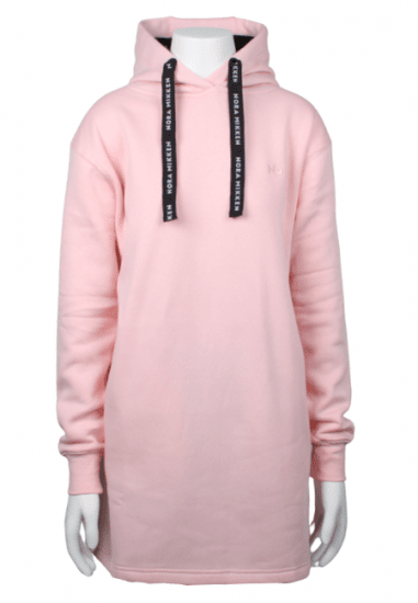 Nora Mikken KRISTINA Long Hoodie Pink - Felpe & felpe con cappuccio - 