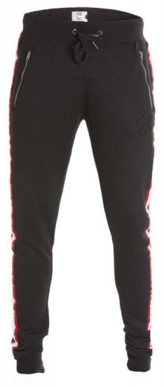 D555 Virginia Sweatpants Black - Pantaloni & pantaloncini tuta - Pantaloni Tuta Uomo Taglie Forti