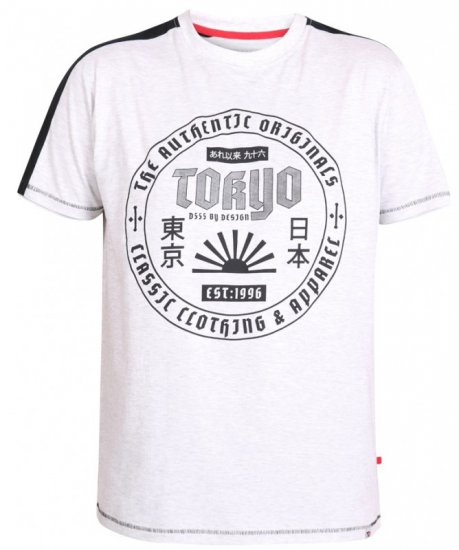 D555 Walton T-shirt White - Magliette - Magliette Uomo Taglie Forti