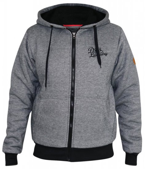 D555 William Sherpa Lined Hoodie - Felpe & felpe con cappuccio - Felpe & Felpe con Cappuccio Uomo Taglie Forti