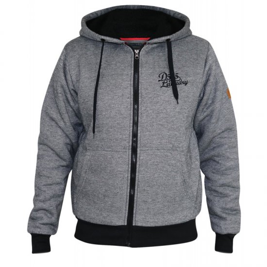 D555 William Sherpa Lined Hoodie - Felpe & felpe con cappuccio - Felpe & Felpe con Cappuccio Uomo Taglie Forti