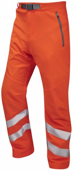 Leo Landcross Stretch Pants Hi-Vis Orange - Abbigliamento da lavoro - Abbigliamento da Lavoro Taglie Forti Uomo