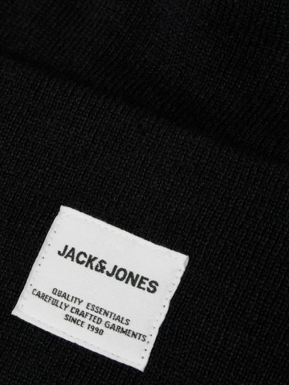 Jack & Jones Long Knit Berretto Nero - Berretti - 