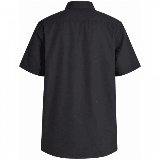 Motley Denim Zagreb Camicia a maniche corte Nero - Camicie - Camicie Taglie Forti Uomo